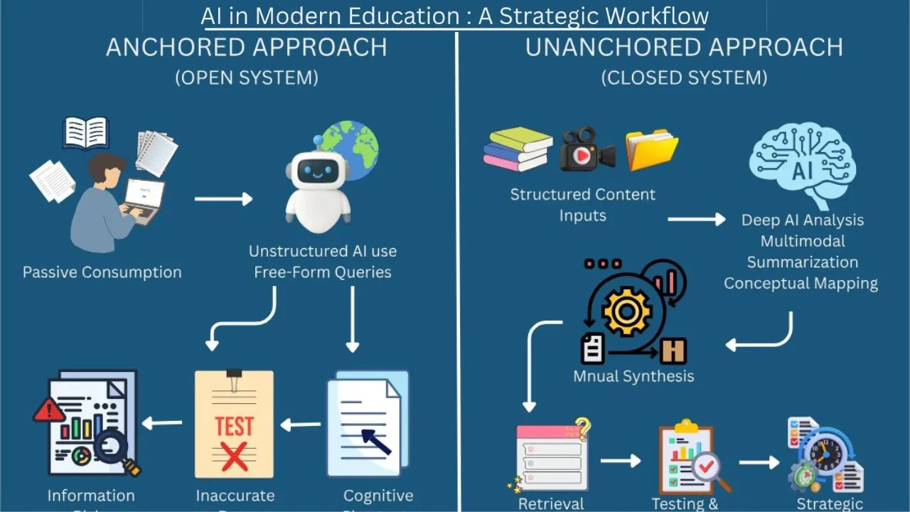 AI enhancing educational outcomes through smart tutoring, active learning, and personalized study tools.
